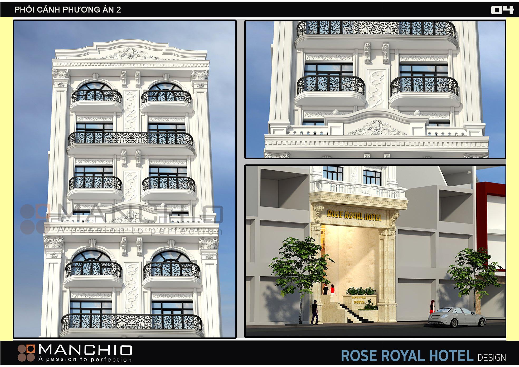 Phoi canh khach san Rose Royal Hotel PA2