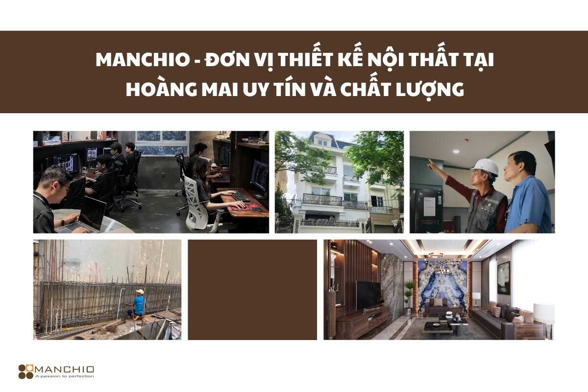 đơn vị thiết kế nội thất tại Hoàng Mai uy tín, chất lượng