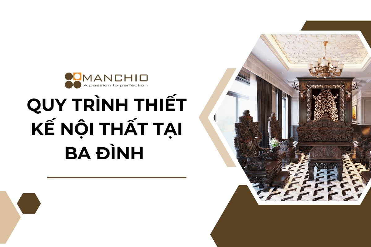 quy trình thiết kế nội thất tại ba đình 