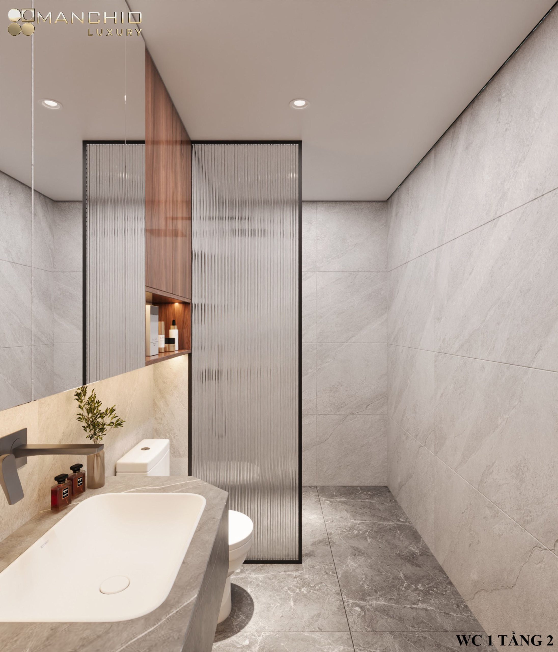Biệt Thự Hiện Đại Gỗ Óc Chó Tại Xuân Phương 16