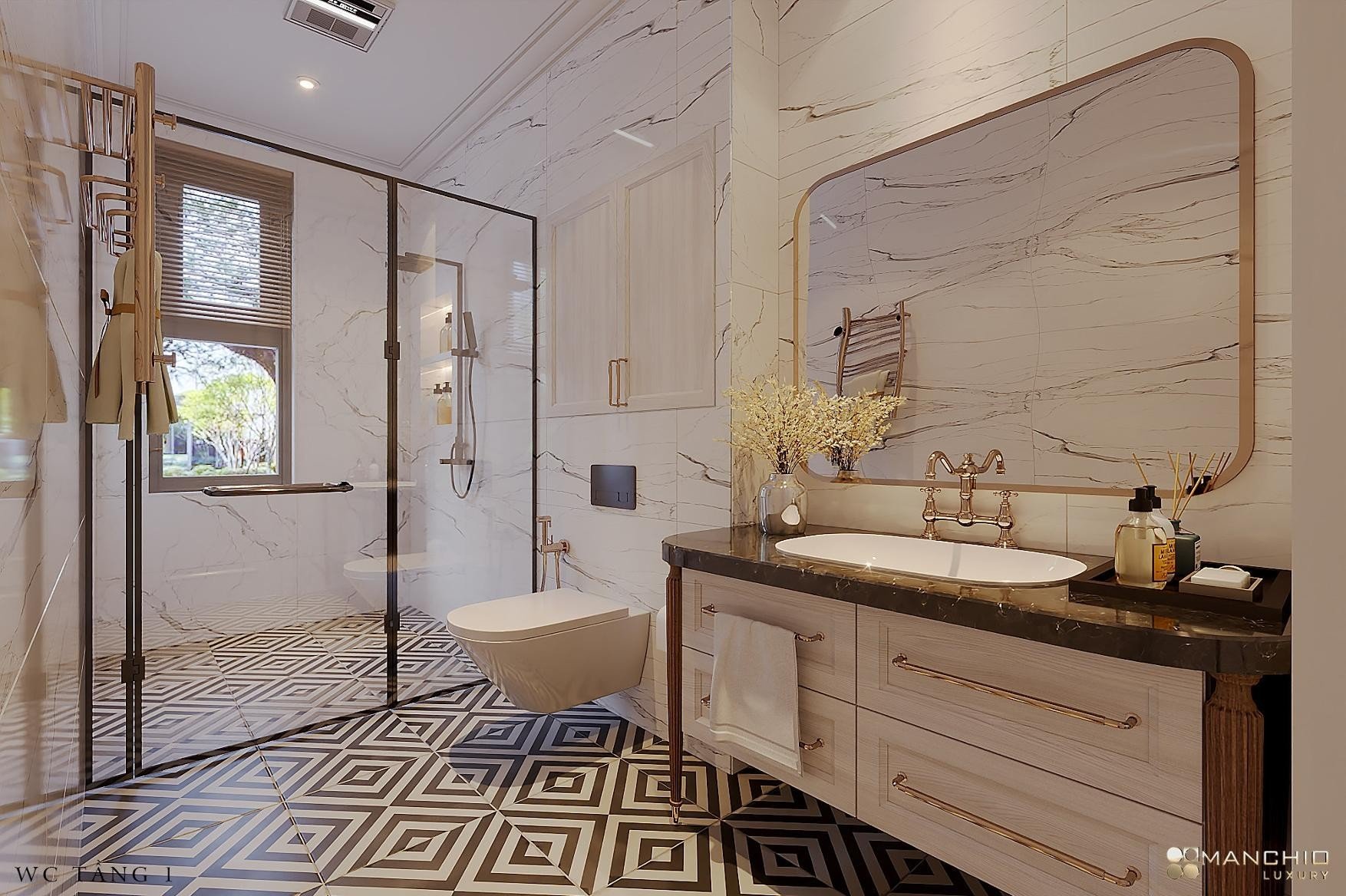biệt thự xanh villas thạch thất 12