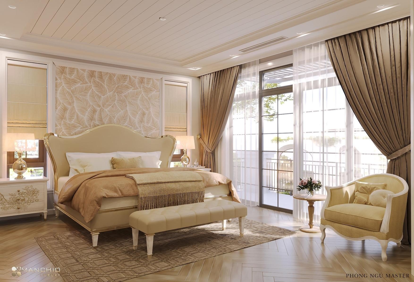biệt thự xanh villas thạch thất 17