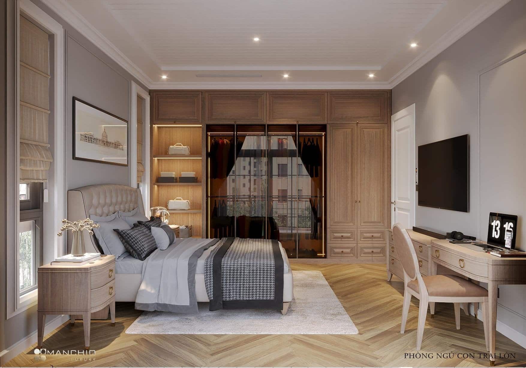 biệt thự xanh villas thạch thất 19